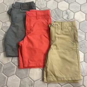 3 pairs of cat and jack, dry fit adjustable waist shorts size 7